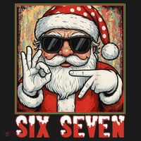 Funny Six Seven Meme Christmas Cool Santa Saying  Tote Bag thumb 4