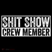 Funny Shit Show Crew Member Funny Quote Gift Stripe Pom Pom Beanie thumb 2