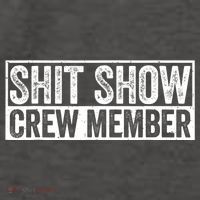 Funny Shit Show Crew Member Funny Quote Gift Vector Backpack thumb 2