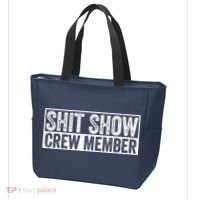 Funny Shit Show Crew Member Funny Quote Gift Tote Bag thumb 3