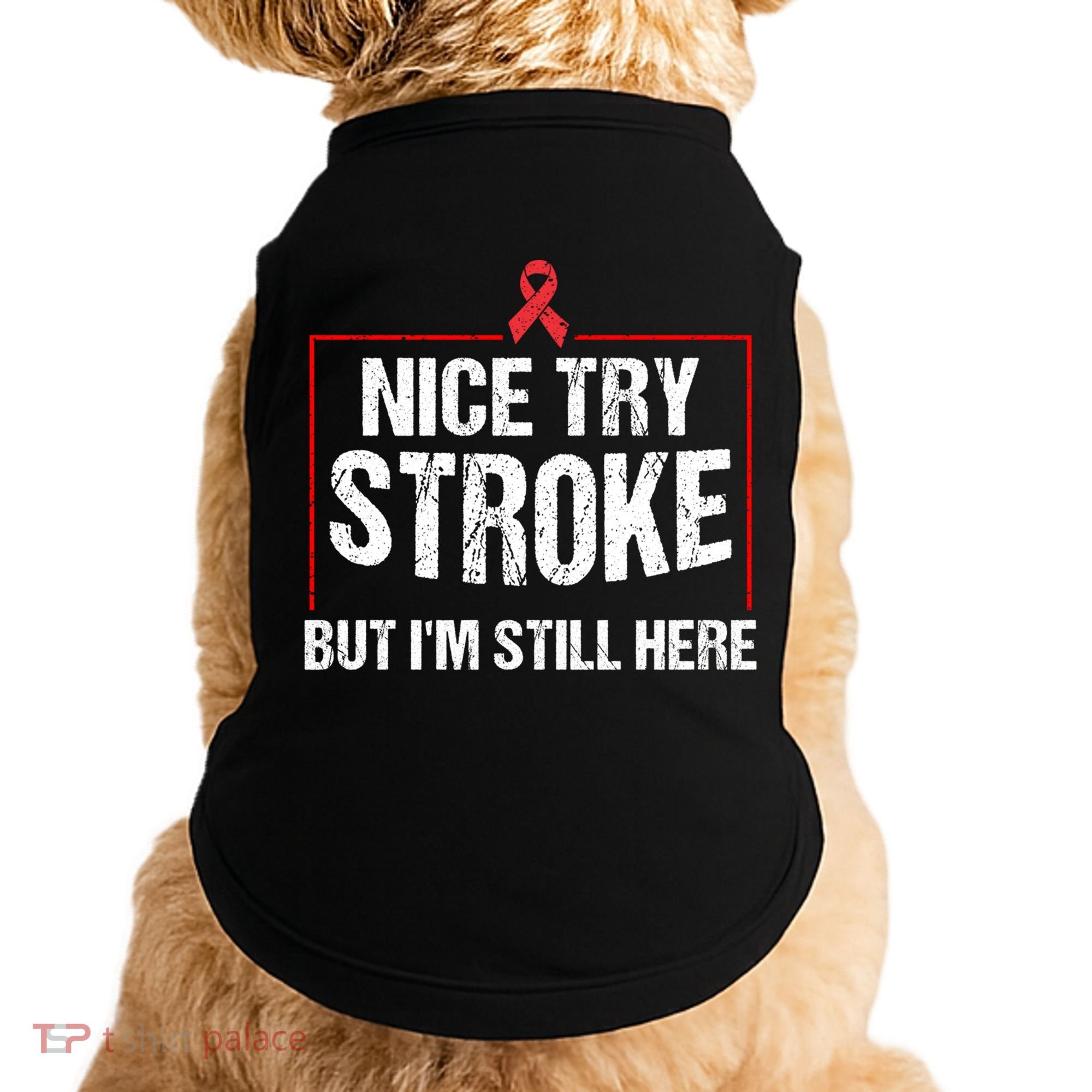 Funny Stroke Survivor Gift Cute Brain Attacks Gift Doggie Tank