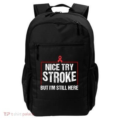 Funny Stroke Survivor Gift Cute Brain Attacks Gift Backpack
