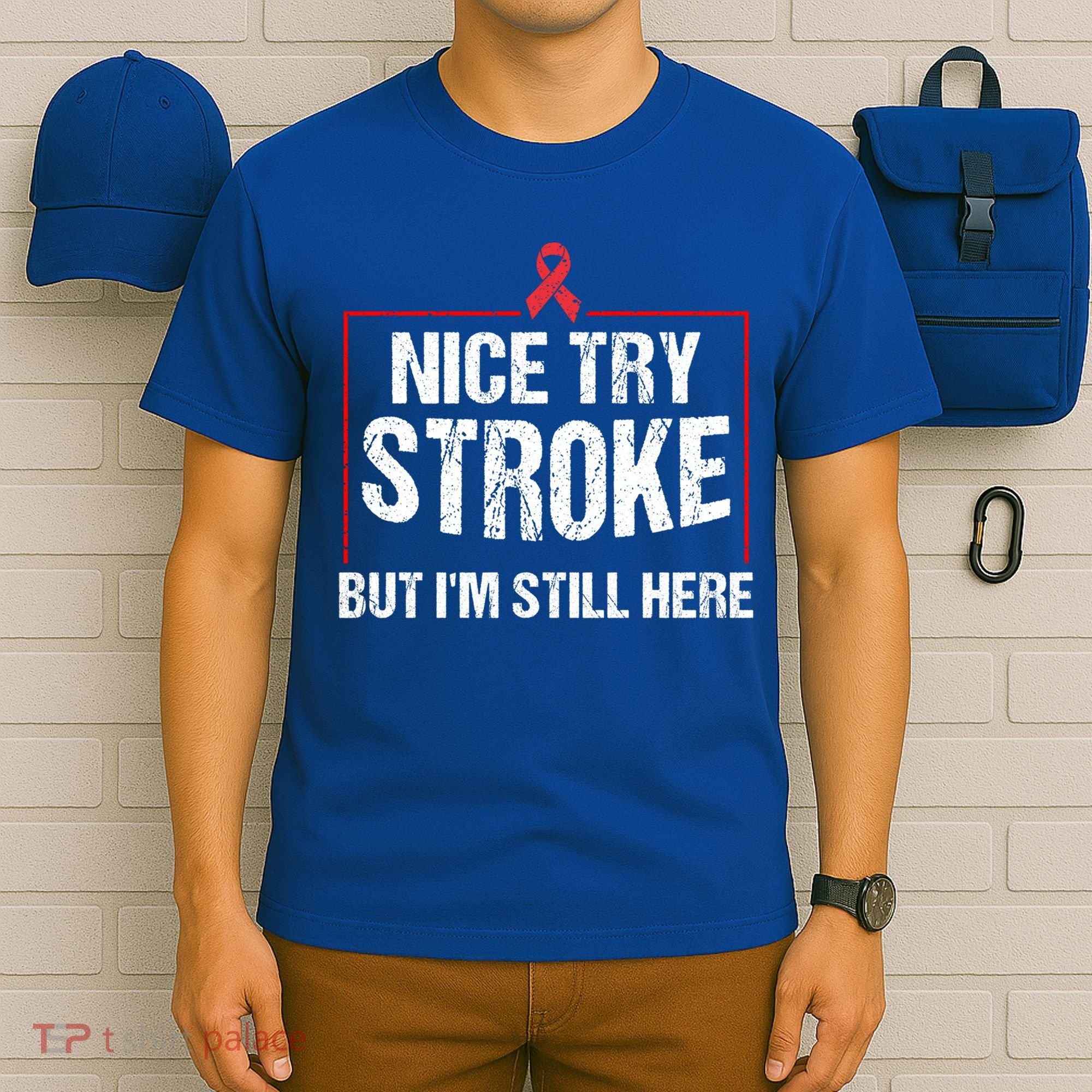 Funny Stroke Survivor Gift Cute Brain Attacks Gift T-Shirt