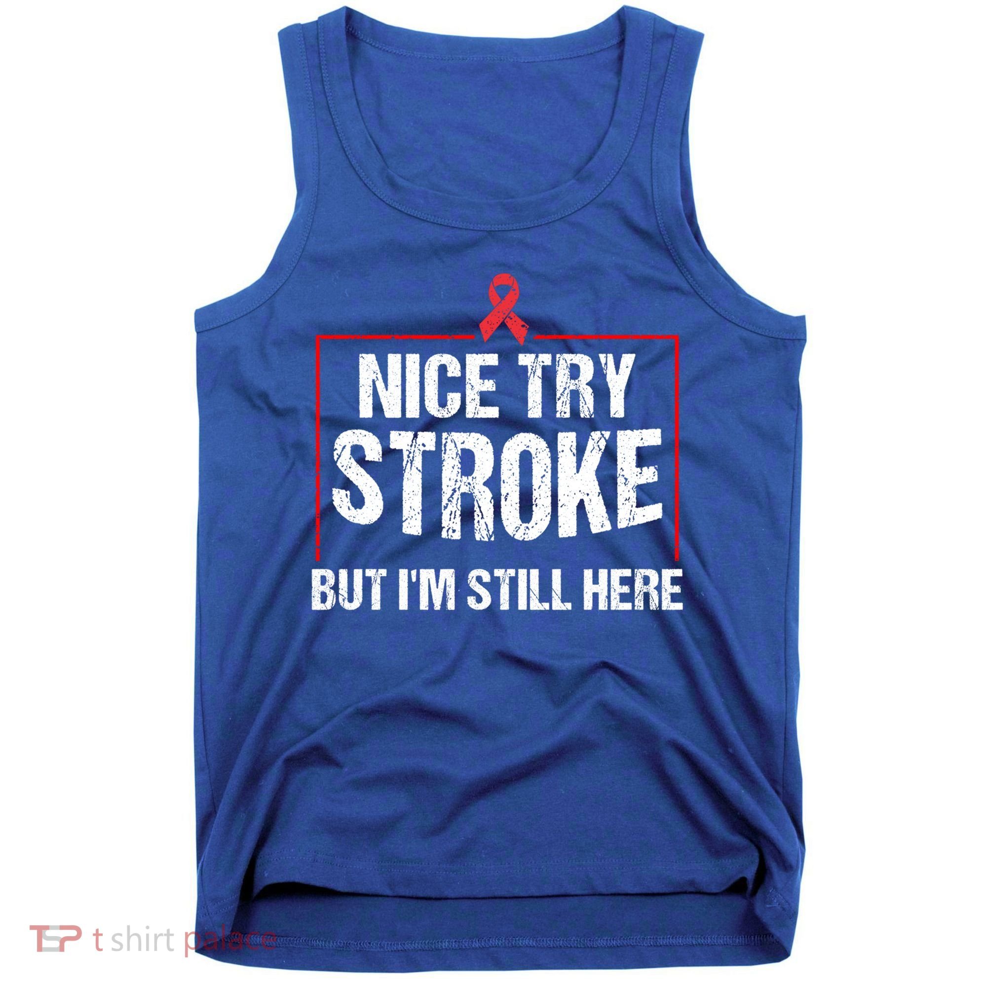 Funny Stroke Survivor Gift Cute Brain Attacks Gift Tank Top