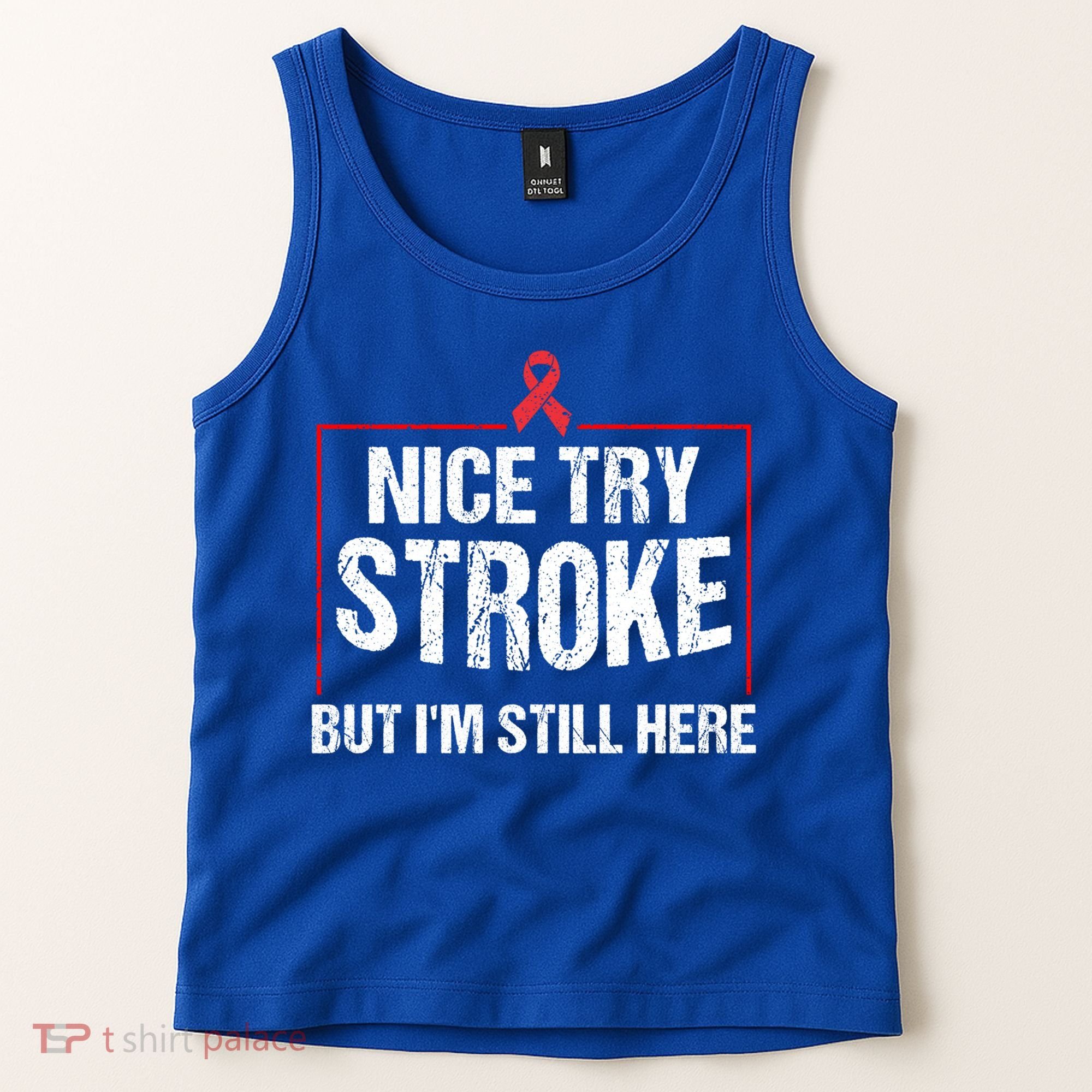 Funny Stroke Survivor Gift Cute Brain Attacks Gift Tank Top