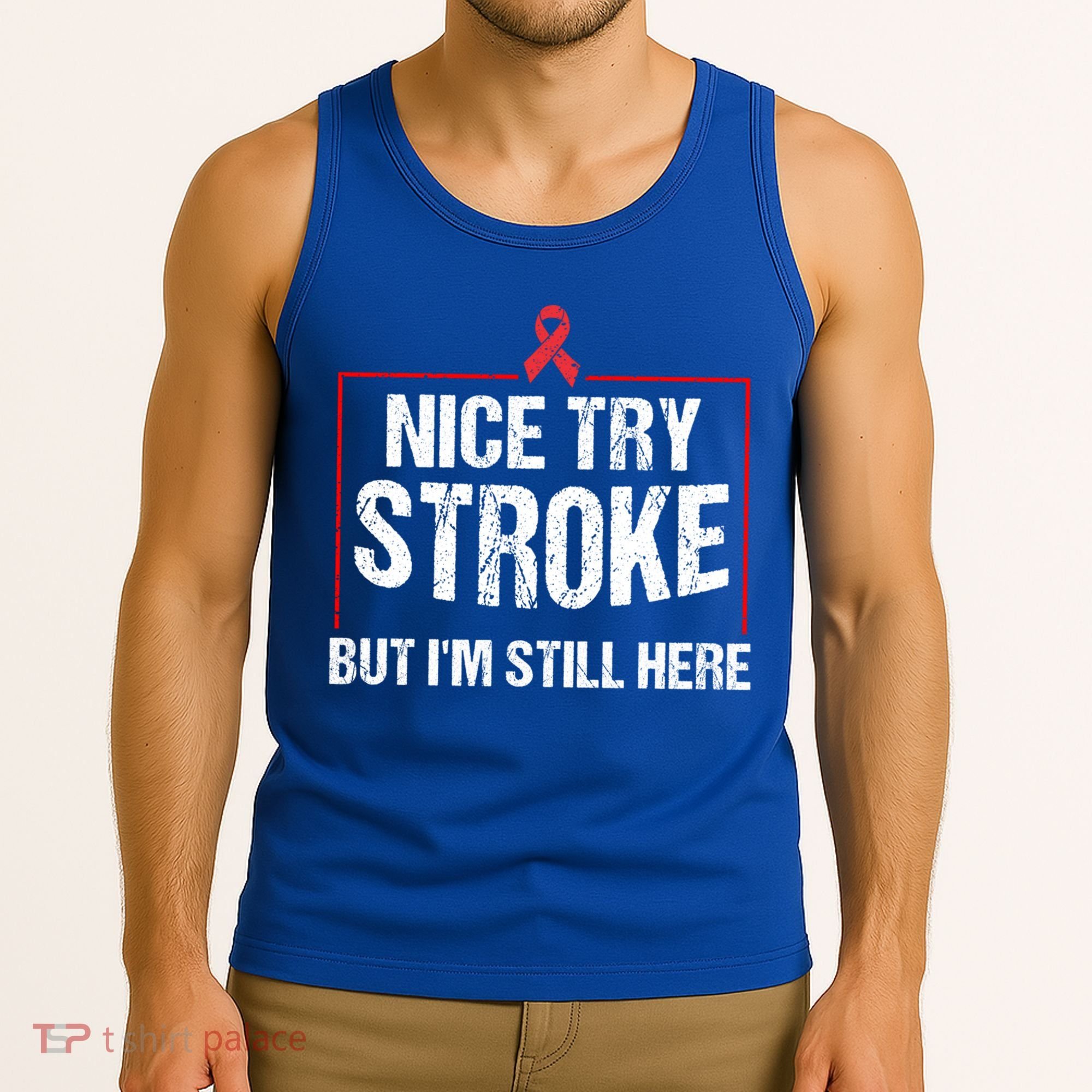 Funny Stroke Survivor Gift Cute Brain Attacks Gift Tank Top