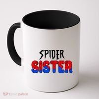 Funny Spider Sister Matching Family Shirts Coffee Mug thumb 0