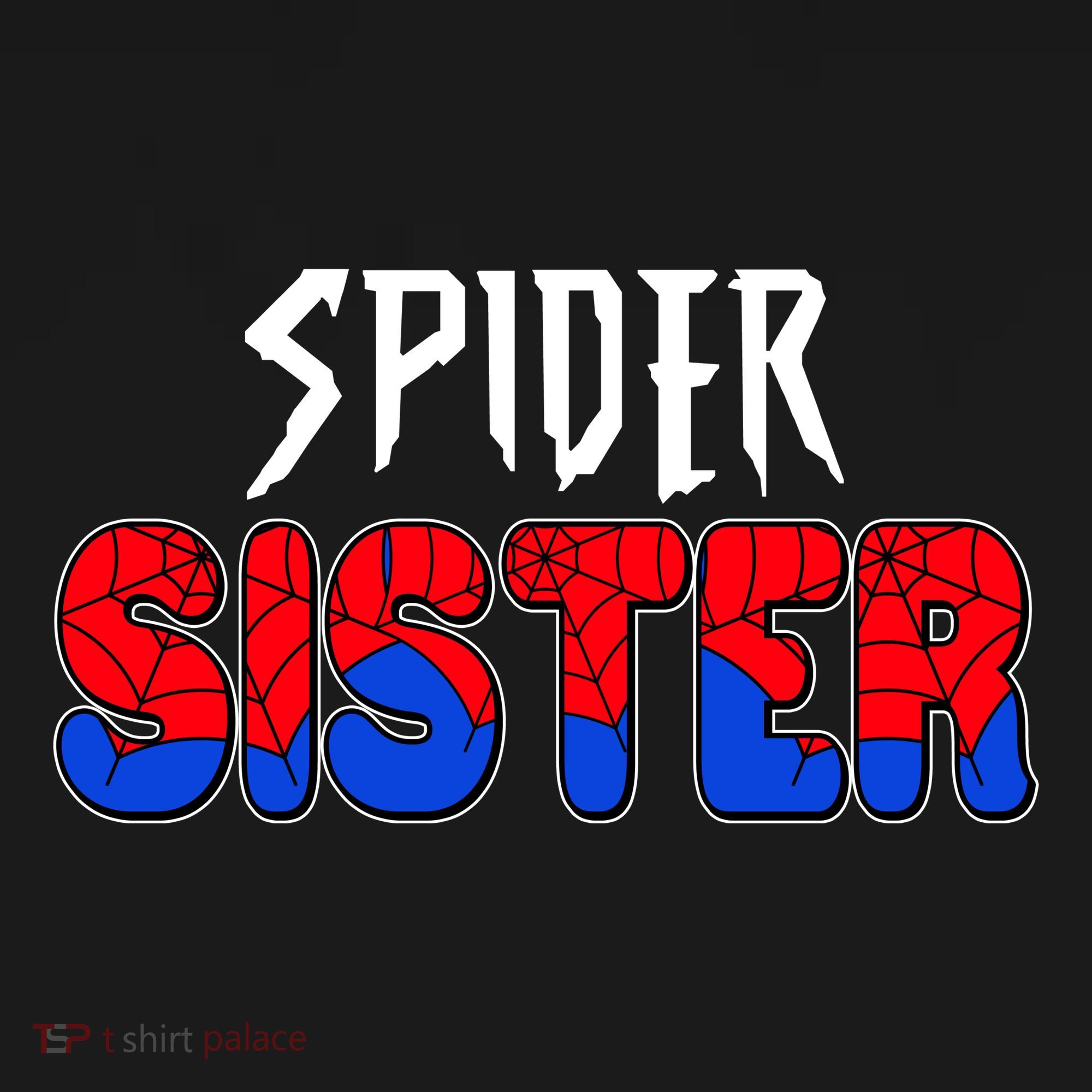 Funny Spider Sister Matching Family Shirts Ornament