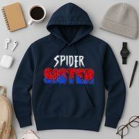 Funny Spider Sister Matching Family Shirts Hoodie thumb 3