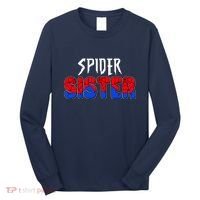 Funny Spider Sister Matching Family Shirts Long Sleeve Shirt thumb 0