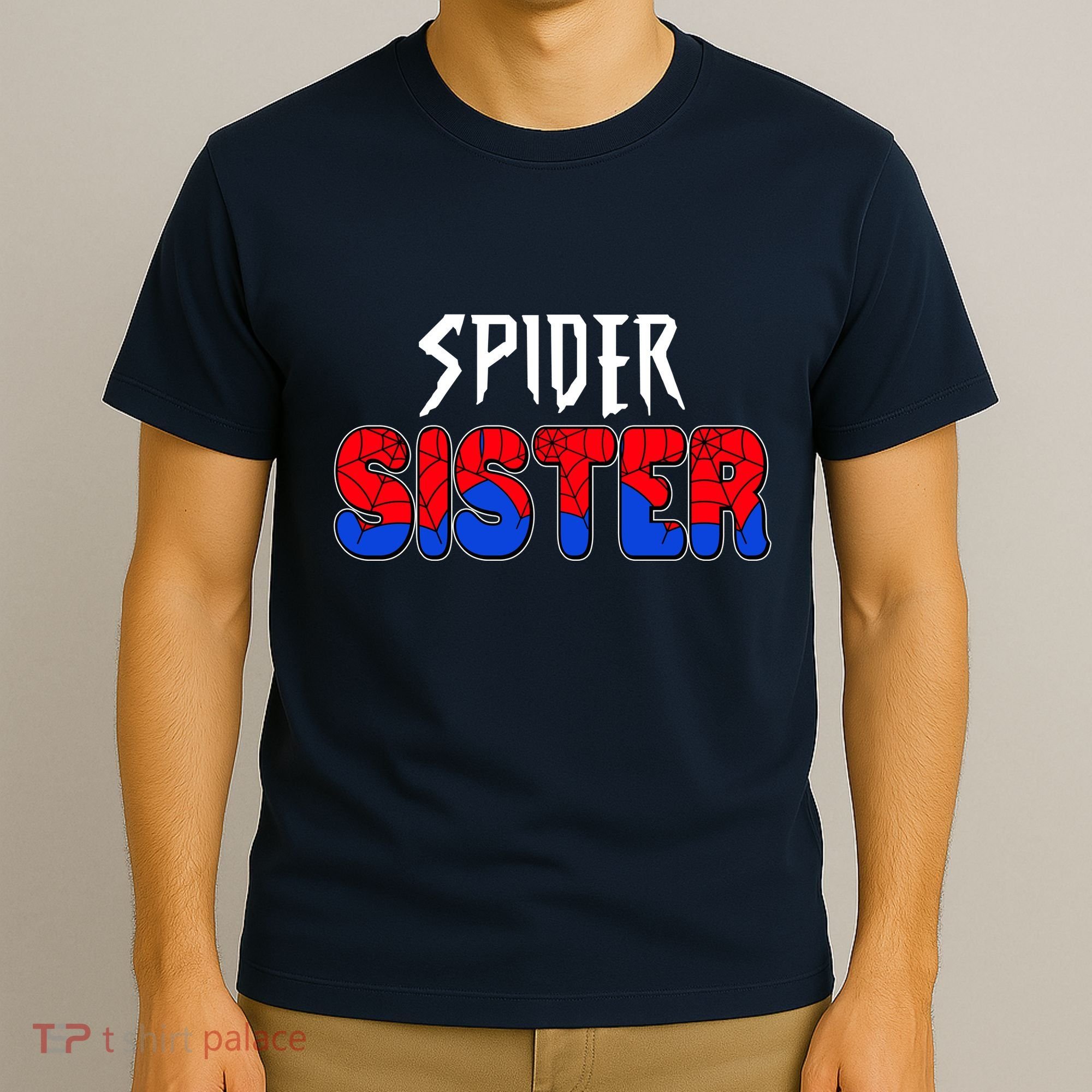 Funny Spider Sister Matching Family Shirts T-Shirt