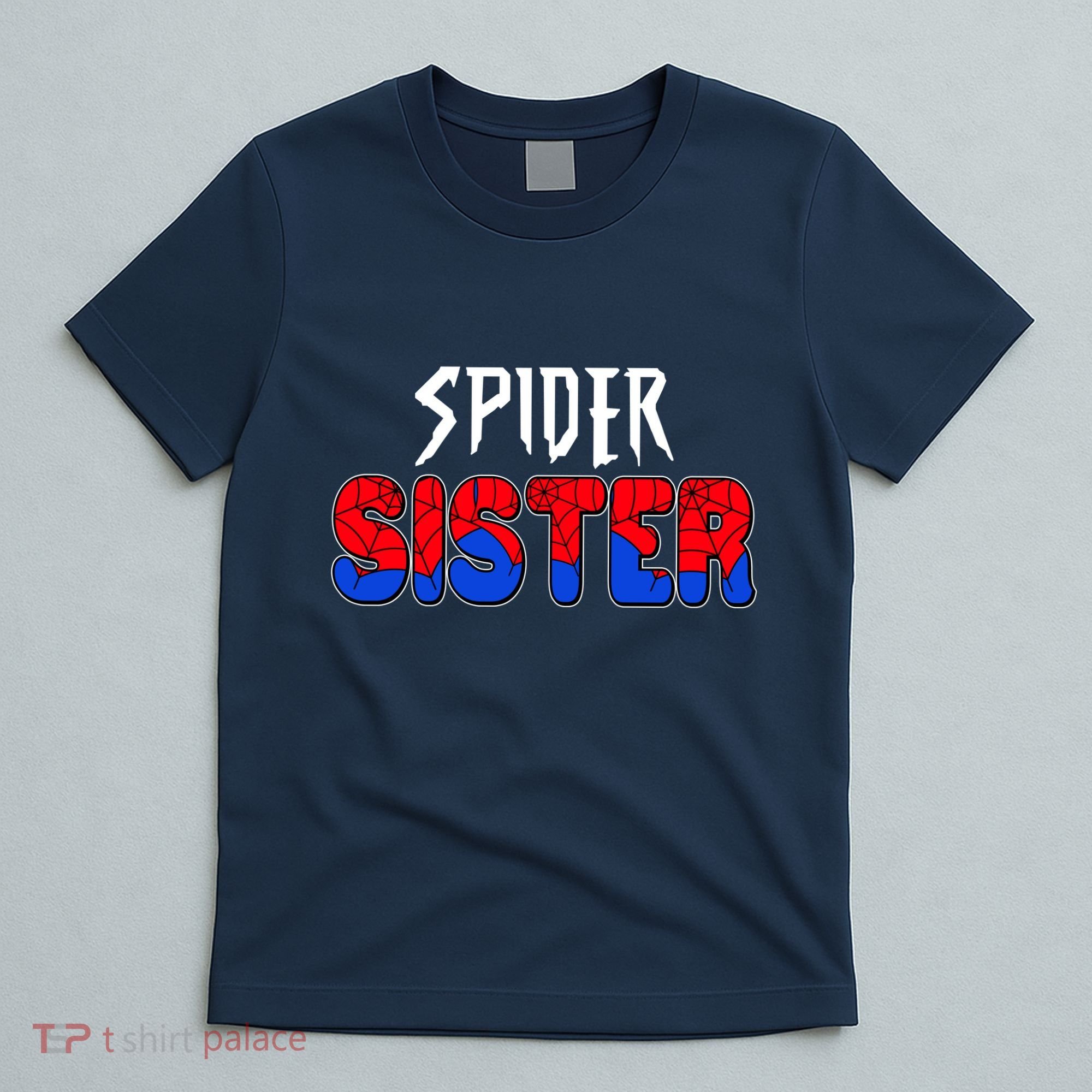 Funny Spider Sister Matching Family Shirts T-Shirt