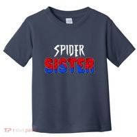 Funny Spider Sister Matching Family Shirts Toddler T-Shirt thumb 0