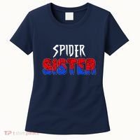 Funny Spider Sister Matching Family Shirts Women's T-Shirt thumb 0