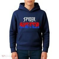 Funny Spider Sister Matching Family Shirts Kids Hoodie thumb 4