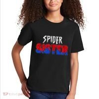 Funny Spider Sister Matching Family Shirts Kids T-Shirt thumb 2