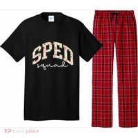 Floral Sped Squad Team Special Education Teacher Life Pajama Set thumb 0