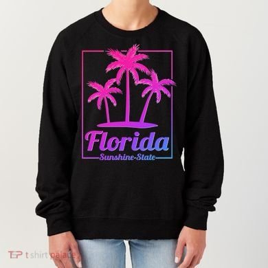 Florida Sunshine State Retro Look Gift Women's Sweatshirt