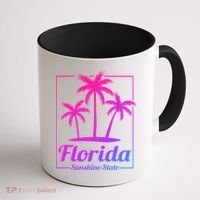 Florida Sunshine State Retro Look Gift Coffee Mug thumb 1