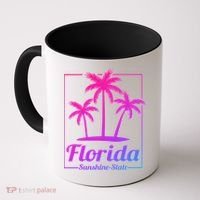 Florida Sunshine State Retro Look Gift Coffee Mug thumb 0