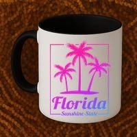 Florida Sunshine State Retro Look Gift Coffee Mug thumb 2