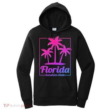 Florida Sunshine State Retro Look Gift Women's Hoodie