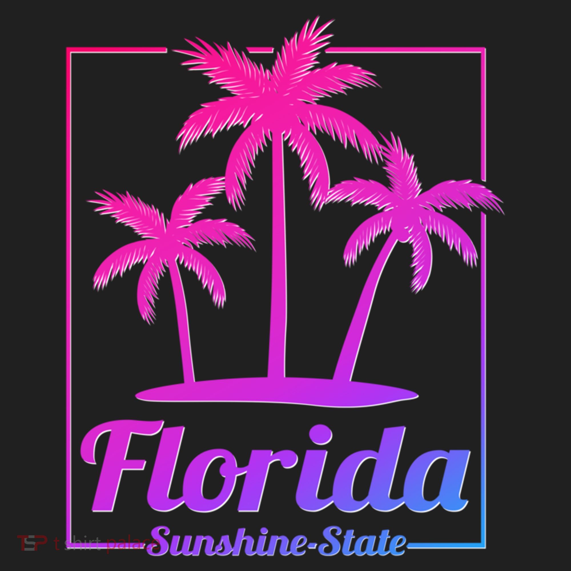 Florida Sunshine State Retro Look Gift Hat