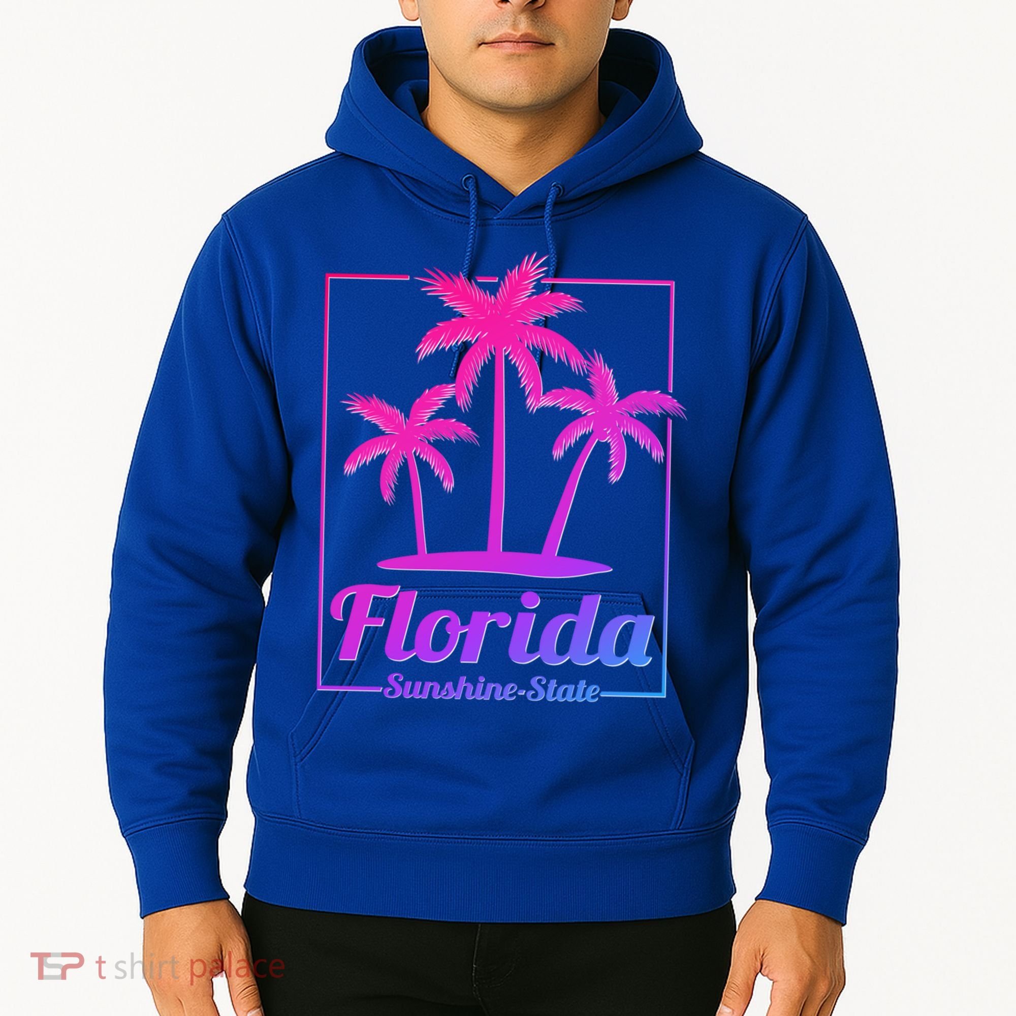 Florida Sunshine State Retro Look Gift Hoodie