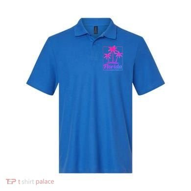 Florida Sunshine State Retro Look Gift Polo