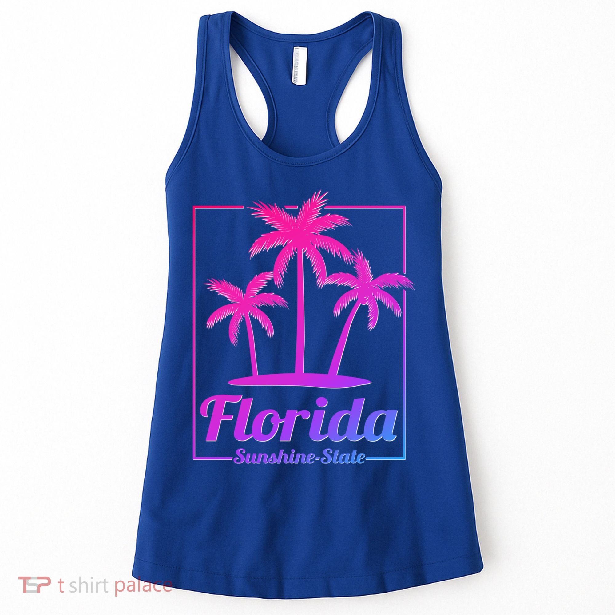 Florida Sunshine State Retro Look Gift Women's Tank Top