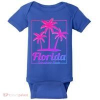 Florida Sunshine State Retro Look Gift Baby Bodysuit thumb 0