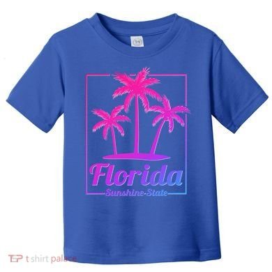 Florida Sunshine State Retro Look Gift Toddler T-Shirt