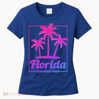Florida Sunshine State Retro Look Gift Women's T-Shirt