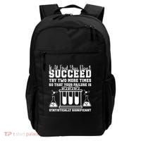 Funny Statistics Science Pun Chemistry Gift Backpack thumb 0