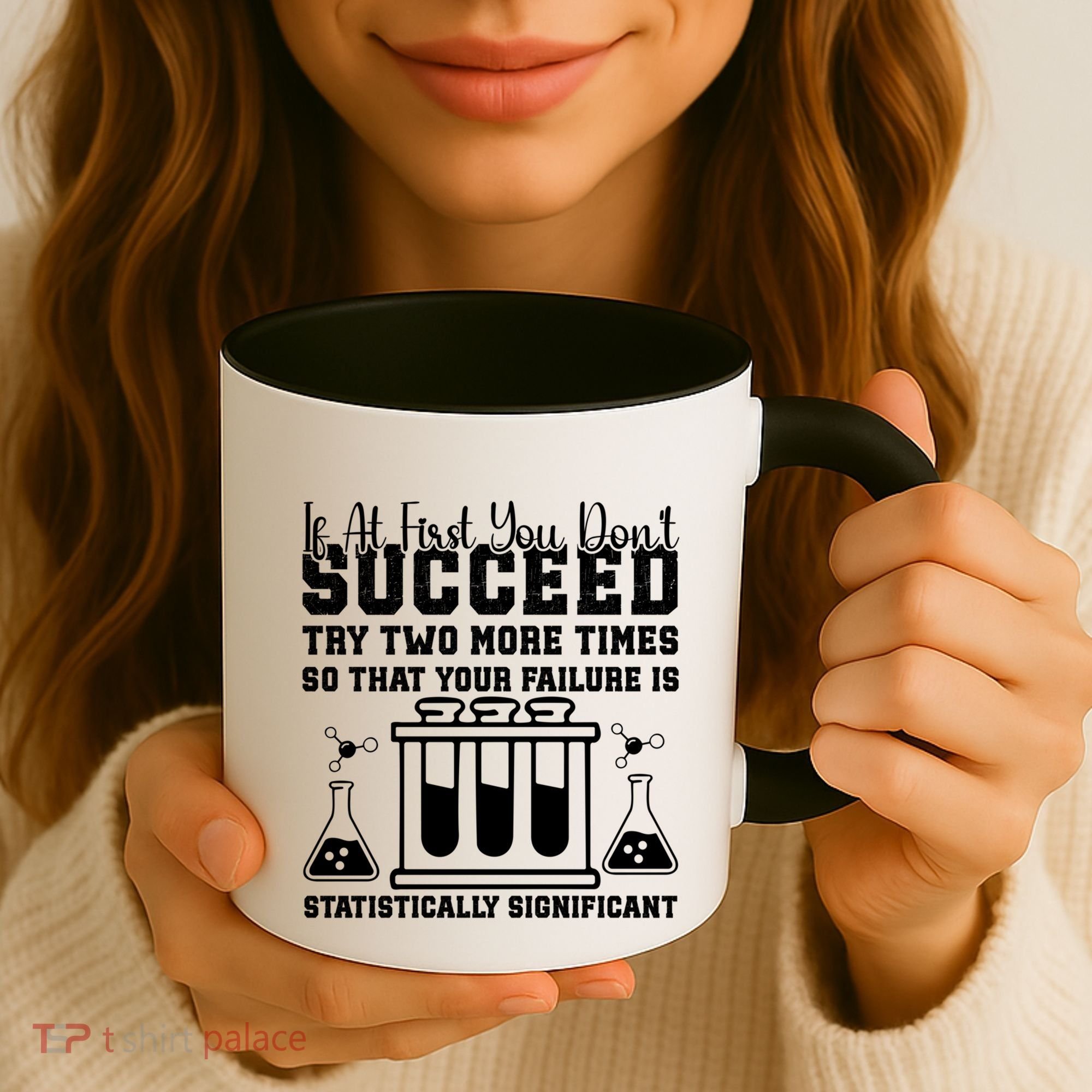 Funny Statistics Science Pun Chemistry Gift Coffee Mug