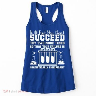 Funny Statistics Science Pun Chemistry Gift Women's Tank Top