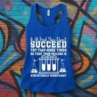 Funny Statistics Science Pun Chemistry Gift Women's Tank Top thumb 3