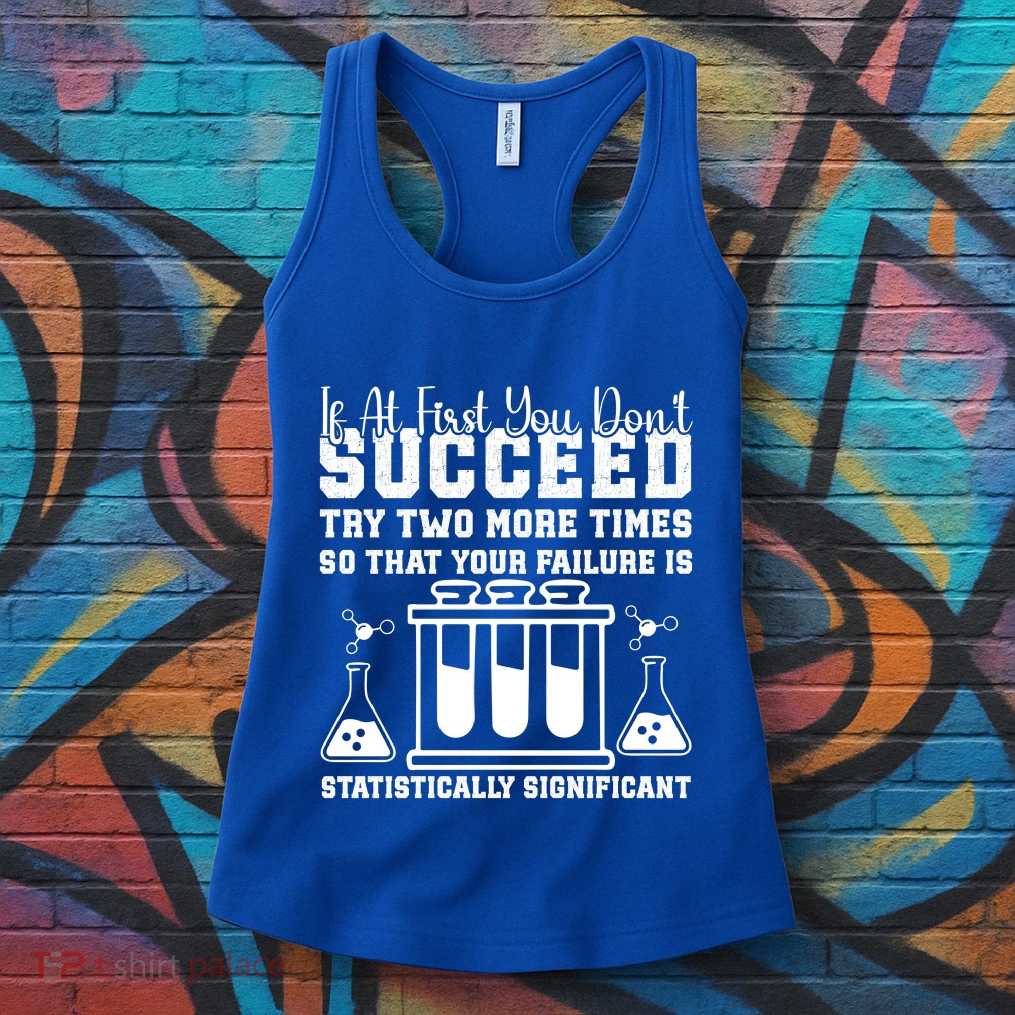 Funny Statistics Science Pun Chemistry Gift Women's Tank Top