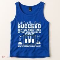 Funny Statistics Science Pun Chemistry Gift Tank Top thumb 2