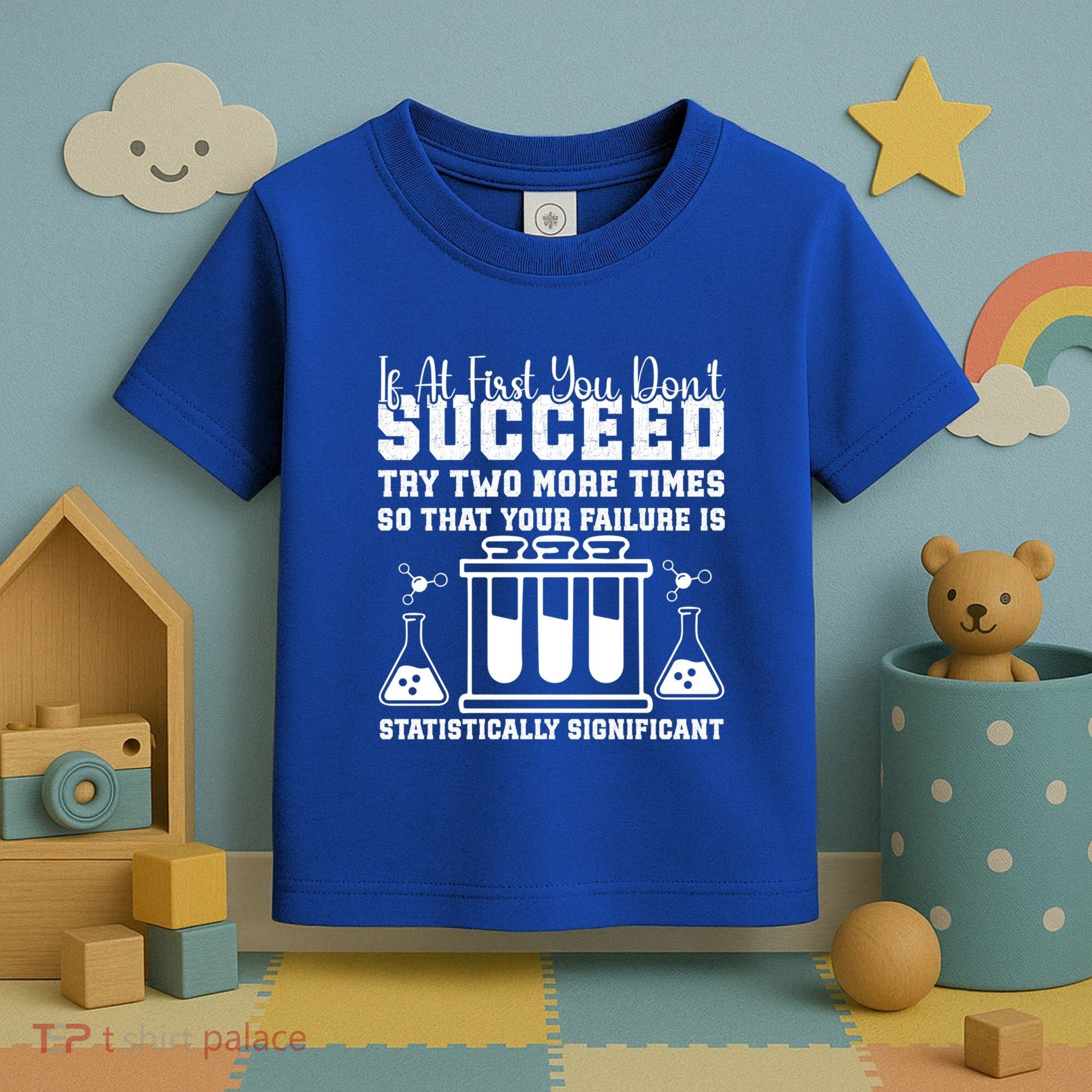 Funny Statistics Science Pun Chemistry Gift Toddler T-Shirt