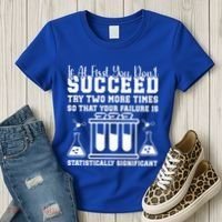 Funny Statistics Science Pun Chemistry Gift Women's T-Shirt thumb 3