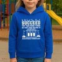 Funny Statistics Science Pun Chemistry Gift Kids Hoodie thumb 3