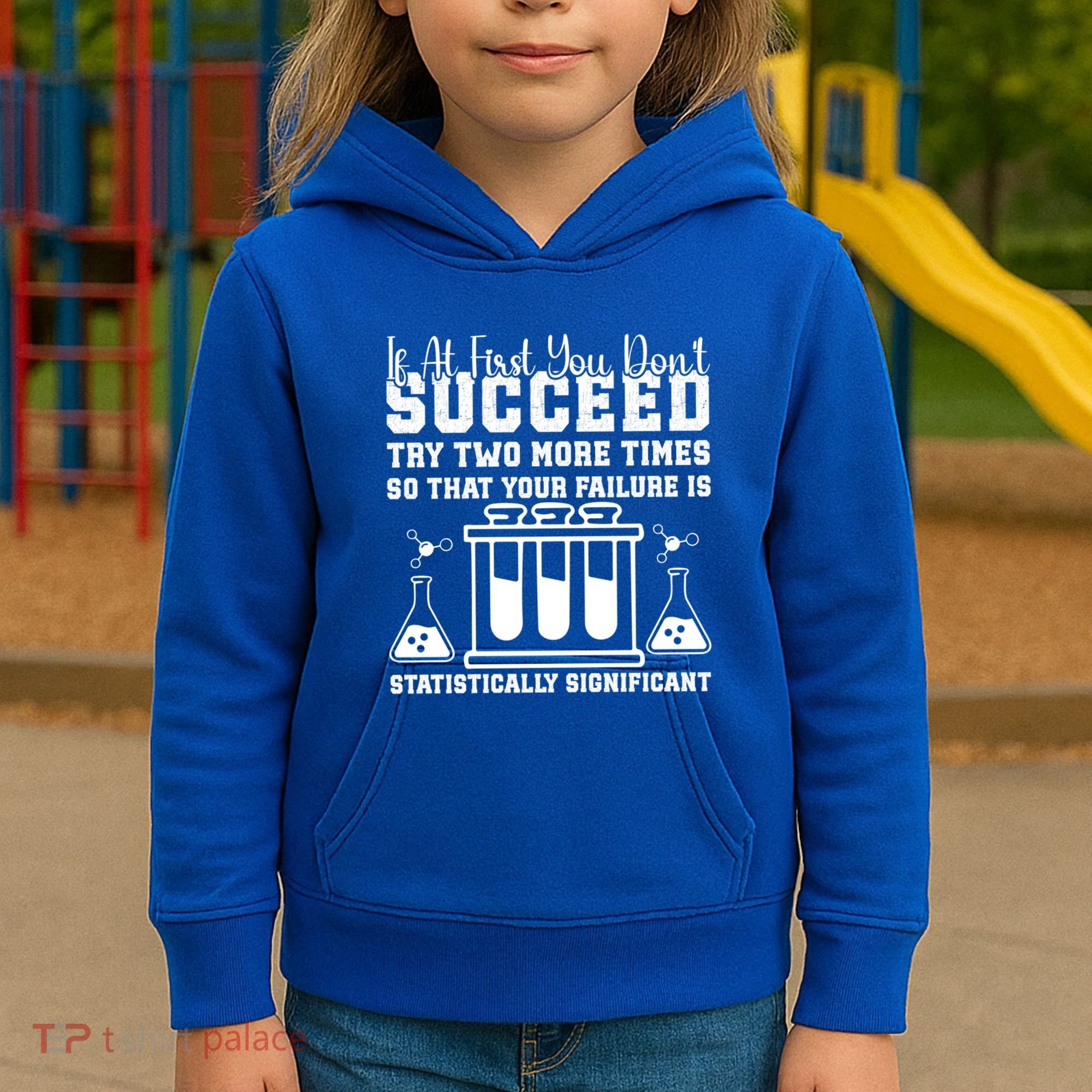 Funny Statistics Science Pun Chemistry Gift Kids Hoodie