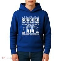 Funny Statistics Science Pun Chemistry Gift Kids Hoodie thumb 4