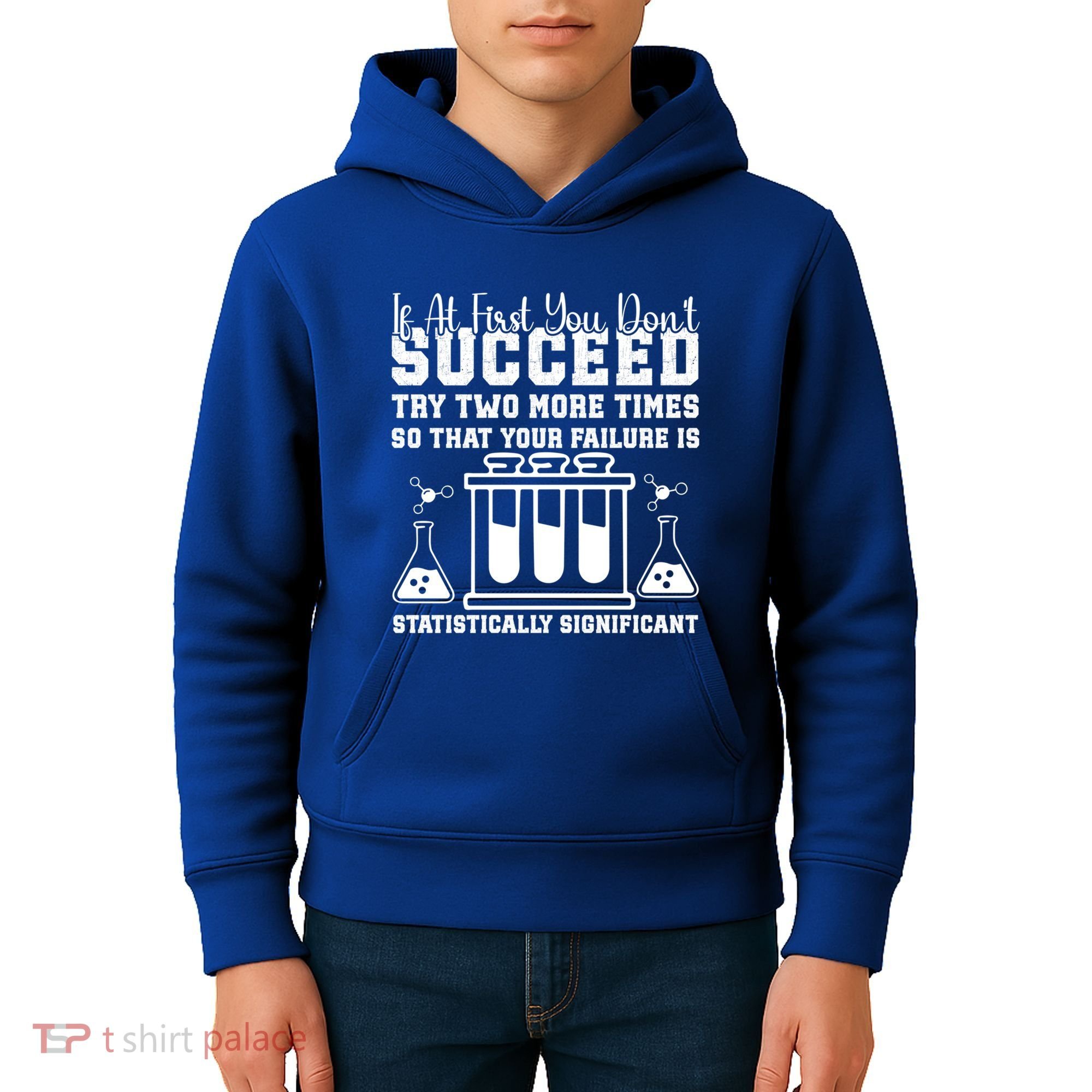 Funny Statistics Science Pun Chemistry Gift Kids Hoodie