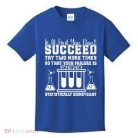 Funny Statistics Science Pun Chemistry Gift Kids T-Shirt thumb 0