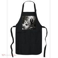 Funny Surprised Scared Cat Selfie With D.Trump Apron thumb 0