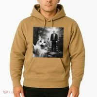Funny Surprised Scared Cat Selfie With D.Trump Hoodie thumb 2