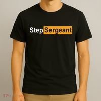 Funny Step Sergeant T-Shirt thumb 3