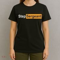 Funny Step Sergeant T-Shirt thumb 4
